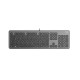 Клавиатура Hama KC-700, R1182652, 105 keys,1.8 cable, anthr./black