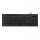 Клавиатура Hama Anzano R1050419, 113 keys,  Black
