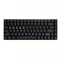 Клавиатура Gembird KBW-G510L, BT/2.4 GHz wireless,1.5m cable, USB, black