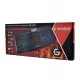 Клавиатура Gembird KB-G410L, 1.5m cable, black