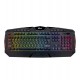 Клавиатура Ritmix RKB-555BL, 114 keys, подсветка, black