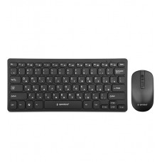 Комплект клавиатура + мышь wireless, Gembird KBS-9100, black
