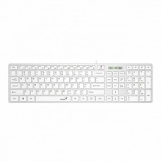 Клавиатура Genius RS2,SlimStar 126,RU,USB,WHITE 31310017410