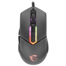 Мышь MSI Clutch GM30 Black GAMING Mouse USB2.0/кабель 2м/Вес 98г./Черный