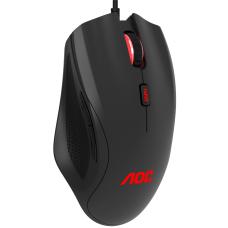 Мышь игровая AOC GM300B 7 кн. 6200 dpi, USB2.0 кабель 1.8 м Черный GM300B