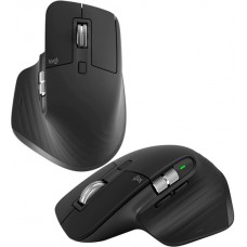 Мышь Logitech MX Master 3s, Wireless, optical, 8000 dpi, 7 buttons, USB,[910-006559], Black