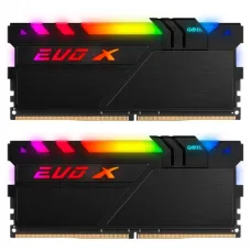 Оперативная память 32GB Kit (2x16GB) GEIL DDR4 3000MHz EVO X II Black RGB GEXSB432GB3000C16ADC