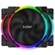 Вентилятор для корпуса PCCooler CORONA 3-IN-1 FRGB KIT 3x120mm 1000-2000 ± 10% RPM  Black