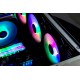 Вентилятор для корпуса, 12cm, PCCooler, FX-120-3, RGB, 1200rpm, 31.68CFM, 18dBA, 3pin