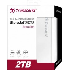 Внешний жесткий диск 2,5 2TB Transcend TS2TSJ25C3S Type C
