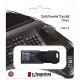 USB Флешка Kingston 128 GB, Data Traveler Exodia Onyx USB 3.2, Type-A, Mate Black, DTXON/128GB