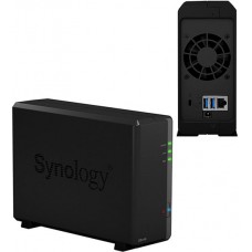 Сетевой накопитель NAS Synology DiskStation DS118, RTD1296-1.4 GHz/1GB DDR4/0TB, 1 HDD/SSD SATA, GbE/2 USB 3.0