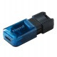 USB Флешка Kingston 64Gb USB-C 3.2 Data Traveler 80M (Blue-Black)