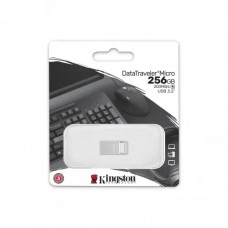 USB Флешка Kingston 256Gb USB3.2 Gen1 Data Traveler Micro 3.2 USB (Metal case)