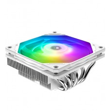 Кулер для процессора ID-Cooling Socket S115x/1700, IS-55 ARGB WHITE, 125W, 500-2000rpm, 54.6CFM, 4pin
