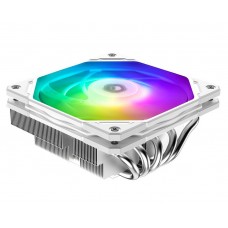 Кулер для процессора ID-Cooling Socket S115x/1700, IS-55 ARGB WHITE, 125W, 500-2000rpm, 54.6CFM, 4pin