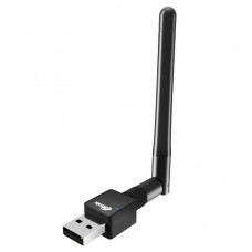 Беспроводной USB-адаптер Ritmix RWA-220, WiFi 4 (150M), RTL8188, USB, black, 1 ext ant.