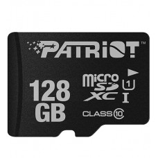 Карта памяти microSDXC 128GB, Patriot LX Series PSF128GMDC10, SDXC Class 10