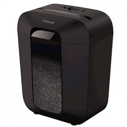 Шредер Fellowes® Powershred® LX41, DIN P-4,  4х12мм, 8 лст., 17 лтр.,  уничт.: скрепки,скобы,карты