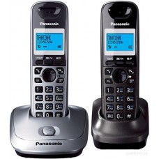 Радиотелефон PANASONIC KX-TG2512 (RU1)  Серый металлик/темно-серый металлик Доп. трубка в комплекте.