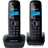 Радиотелефон PANASONIC KX-TG1612 (RUH) Серый. Дополнительная трубка в комплекте