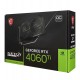 Видеокарта MSI GeForce RTX 4060 TI VENTUS 2X BLACK 8G OC, 8G GDDR6 128-bit HDMI 3xDP