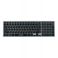 Kлавиатура Bluetooth, Gembird KBW-2, BT wireless, gray