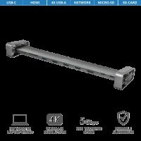 Разветвитель Trust Dalyx Aluminium 10-in-1 USB-C