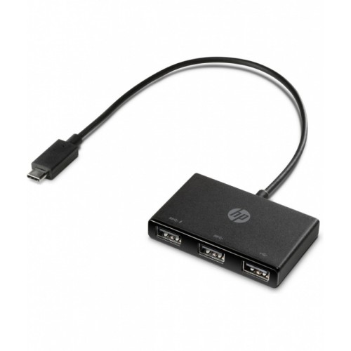 Адаптер портов HP Z6A00AA USB-C to 3 USB-A Hub