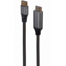 Кабель SVGA, DisplayPort to HDMI, 1.8m, Cablexpert CC-DP-HDMI-4K-6