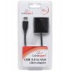 Converter USB 3.0 m -> D-Sub (VGA) f, Cablexpert AB-U3M-VGAF-01, black