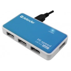 Разветвитель Defender Quadro Power USB2.0, 4 порта HUB