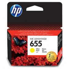 Картридж HP CZ112AE №655 Yellow Ink Cartridge для HP DJ 3525, 4615, 4625, 5525, 6525 e-All-in-One