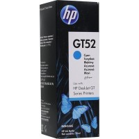 Оригинальная емкость с чернилами HP GT52 M0H54AE голубая