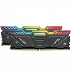 Оперативная память 32GB Kit (2x16GB)GEIL Polaris RGB 5600Mhz DDR5 PC5-44800 GOSG532GB5600C38ADC Gray