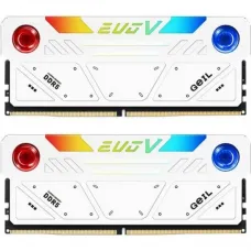 Оперативная память 32GB Kit (2x16GB) GEIL EVO V RGB 6800Mhz DDR5 PC5-54400 GESW532GB6800C36ADC White