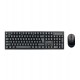 Комплект клавиатура + мышь wireless, Gembird KBS-6000, black