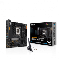 Материнская плата ASUS TUF GAMING B660M-PLUS WIFI, LGA1700 4xDDR5 4xSATA3 RAID 2xM.2 HDMI DP mATX