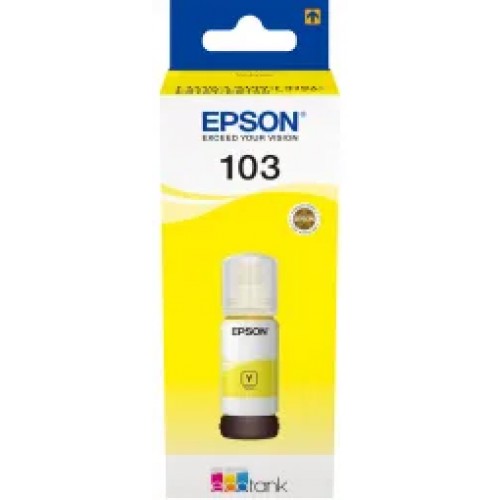 Чернила Epson C13T00S44A 103 EcoTank для L3100/L3101/L3110/L3150  жёлтый