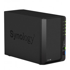 Сетевой накопитель NAS Synology DiskStation DS220+, iCeleron J4025-2.0 GHz/2GB DDR4/0TB, 2 Жесткий диск HS, 2x GbE, USB 3.0