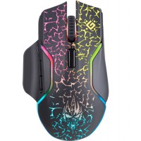 Мышь беспроводная игровая Defender Oneshot GM-067, RGB, 6кнопок,3200dpi