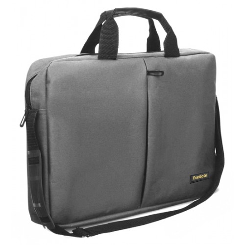 Сумка для ноутбука ExeGate Office F1590, EX264614RUS, up to 15.6", grey