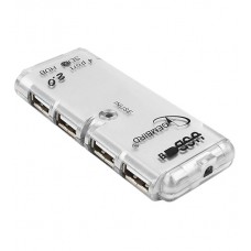 USB Hub 4 port, Gembird UHB-C244, USB 2.0, silver