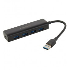 USB Hub 4 port, Gembird UHB-C354, USB 3.0, Black