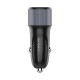 Автомобильное зарядное устройство LDNIO C510Q 2*USB(A,C) Type-C Чёрный