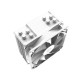 Кулер для процессора ID-Cooling S1700/1200/115x/AMD, SE-214-XT ARGB WHITE, 180W, 500-1500rpm, 68.2 cfm