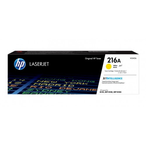Картридж HP W2412A 216A Yellow LaserJet Toner Cartridge for Color LaserJet Pro MFP M182/M183, up to 850 pages.