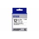 Лента Epson LK4WBN Std Blk/Wht 12/9, 12mm, 9m, C53S654021