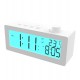 Alarm Clock Ritmix CAT-111, thermometer, 3AAA, white