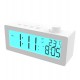 Alarm Clock Ritmix CAT-111, thermometer, 3AAA, white